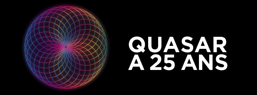 Affiche du concert anniversaire de Quasar