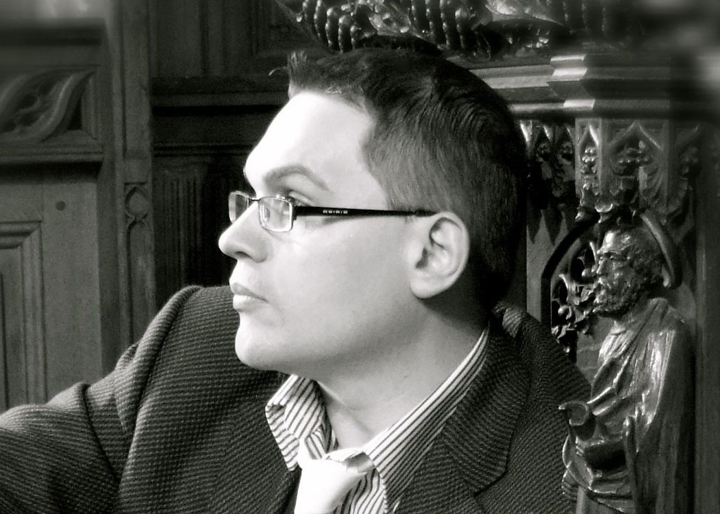 photo du compositeur en noir et blanc