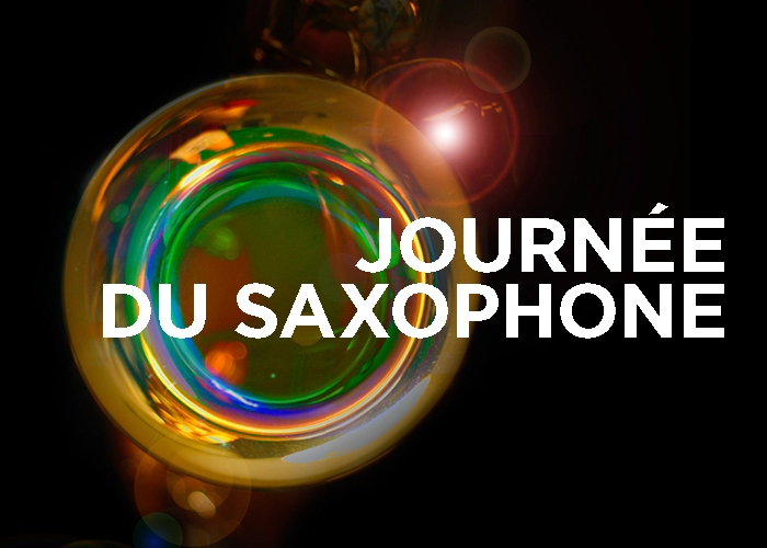 Affiche pour la Journée du saxophone